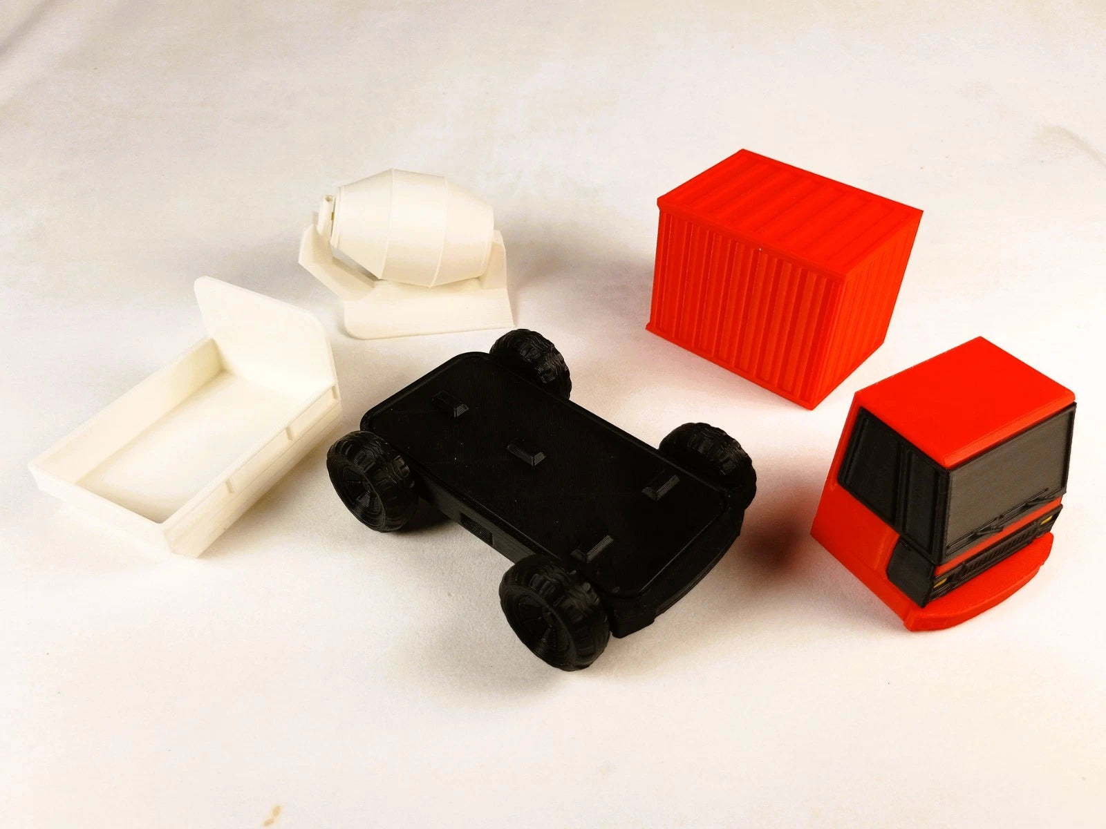 Snap Truck Camion Giocattolo 3 in 1 a costruzione magnetica stampa 3d PLA