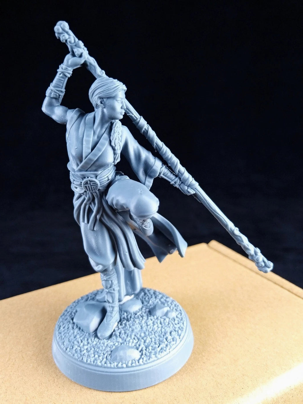 Ayumi, The Enlightened Guide - Hero, Action Figure in resina Kit 75 mm stampa 3D