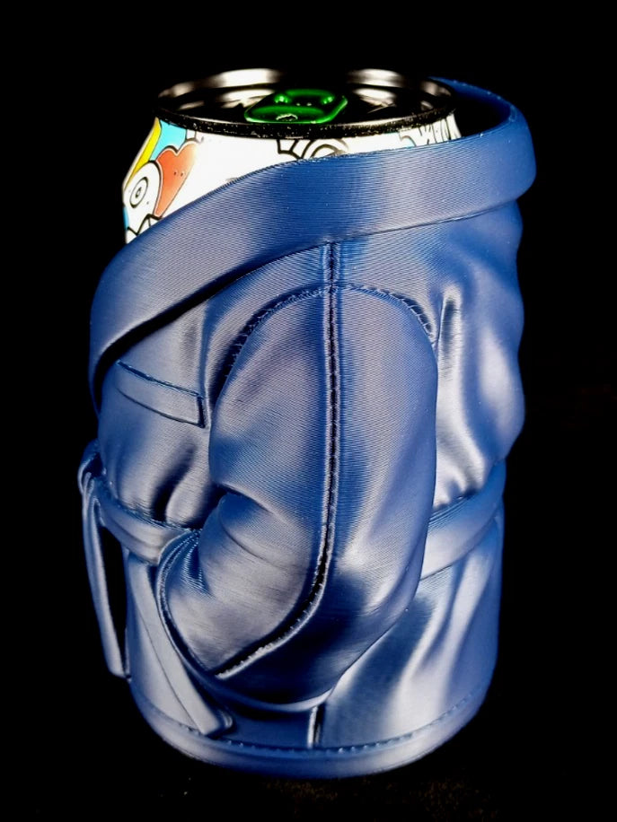 Accappatoio Blu Reale Porta lattine realizzato in PLA con la stampa 3D