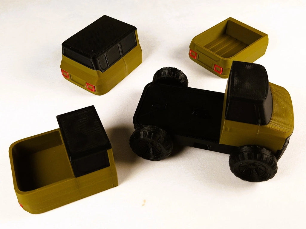 Snap Car Auto Giocattolo 3 in 1 a costruzione magnetica stampa 3d PLA