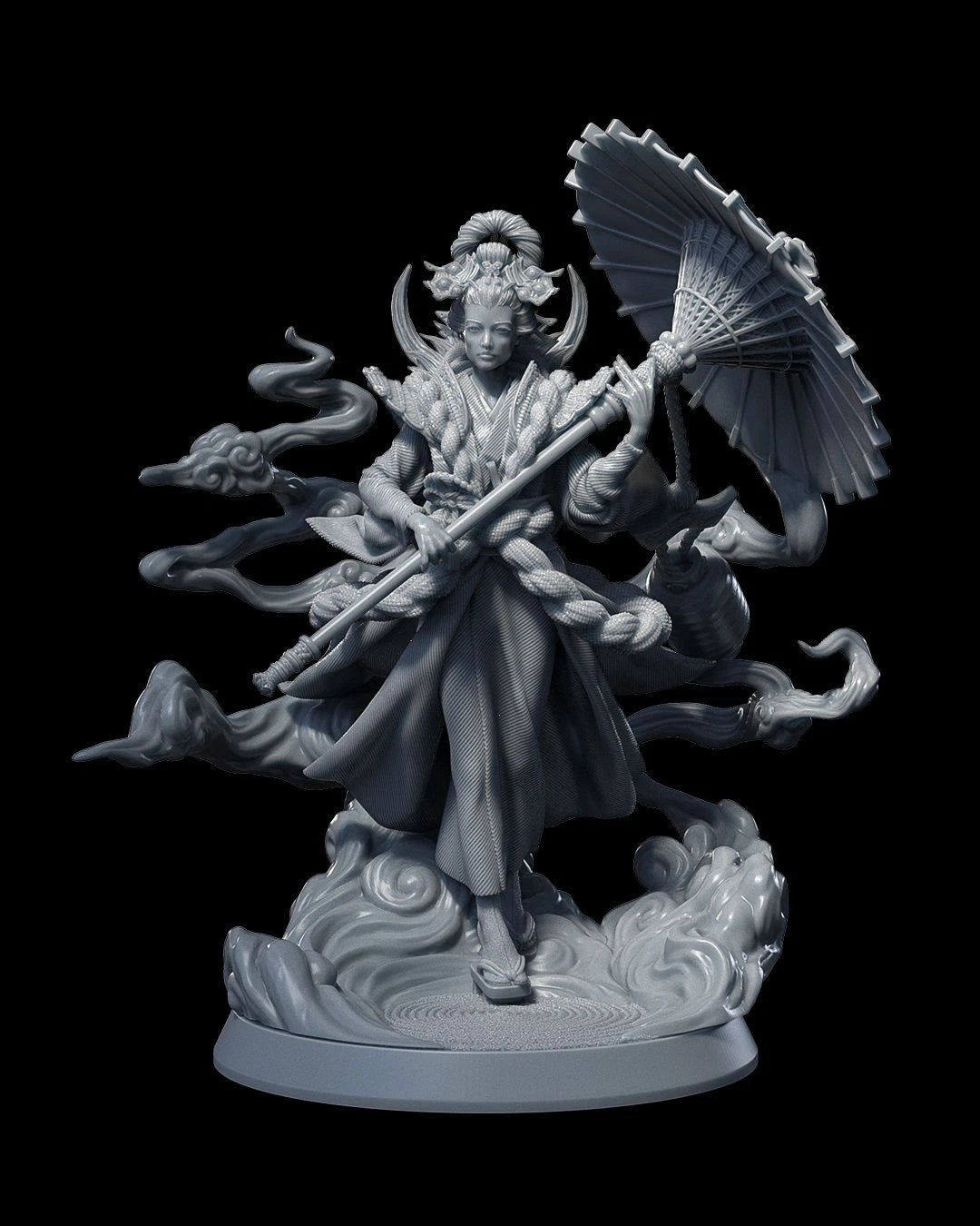 Serie "Bestiarium of the Mad Scholar" Yana Muto Action Figure in resina Kit 75 mm stampa 3D