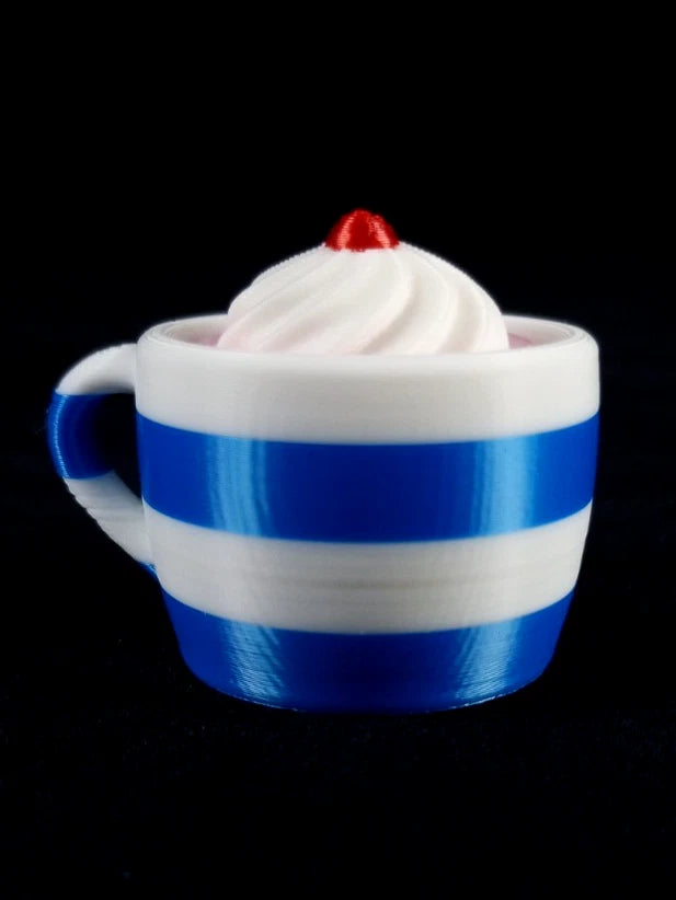 1 Hot Cocoa Mug Clicker Tazzina cliccabil antistress realizzata in stampa 3D