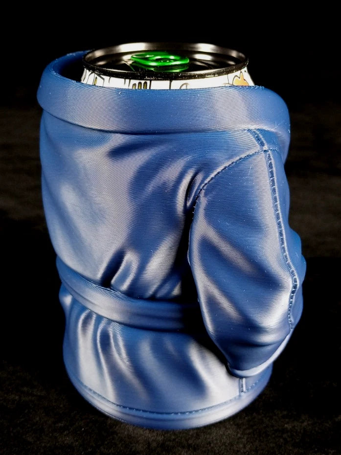 Accappatoio Blu Reale Porta lattine realizzato in PLA con la stampa 3D