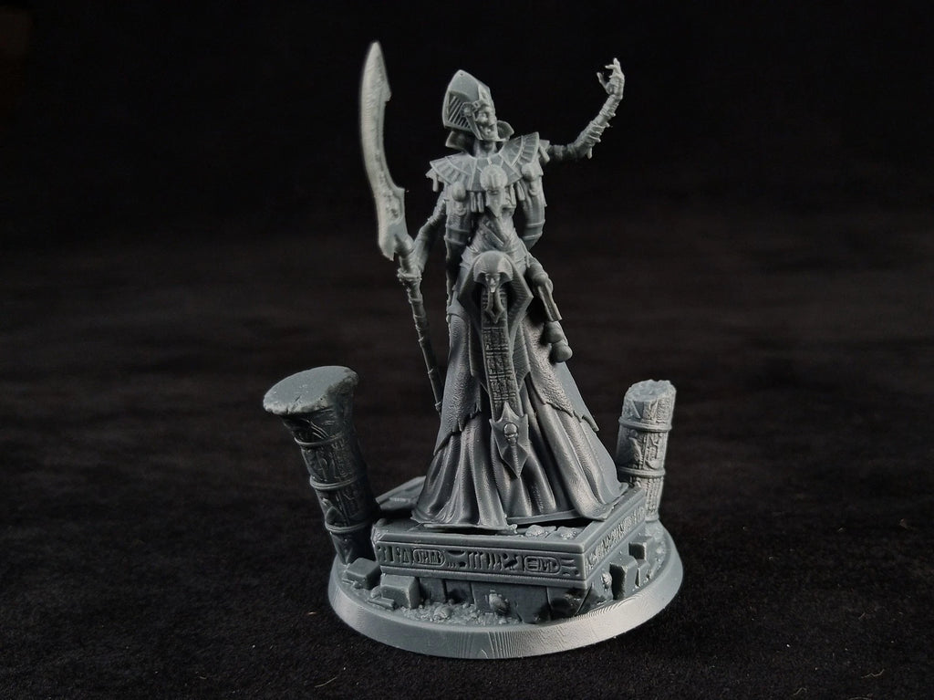 Sands of Time  "Pharaon Lich"  Action Figure in resina Kit 32 mm stampa 3D