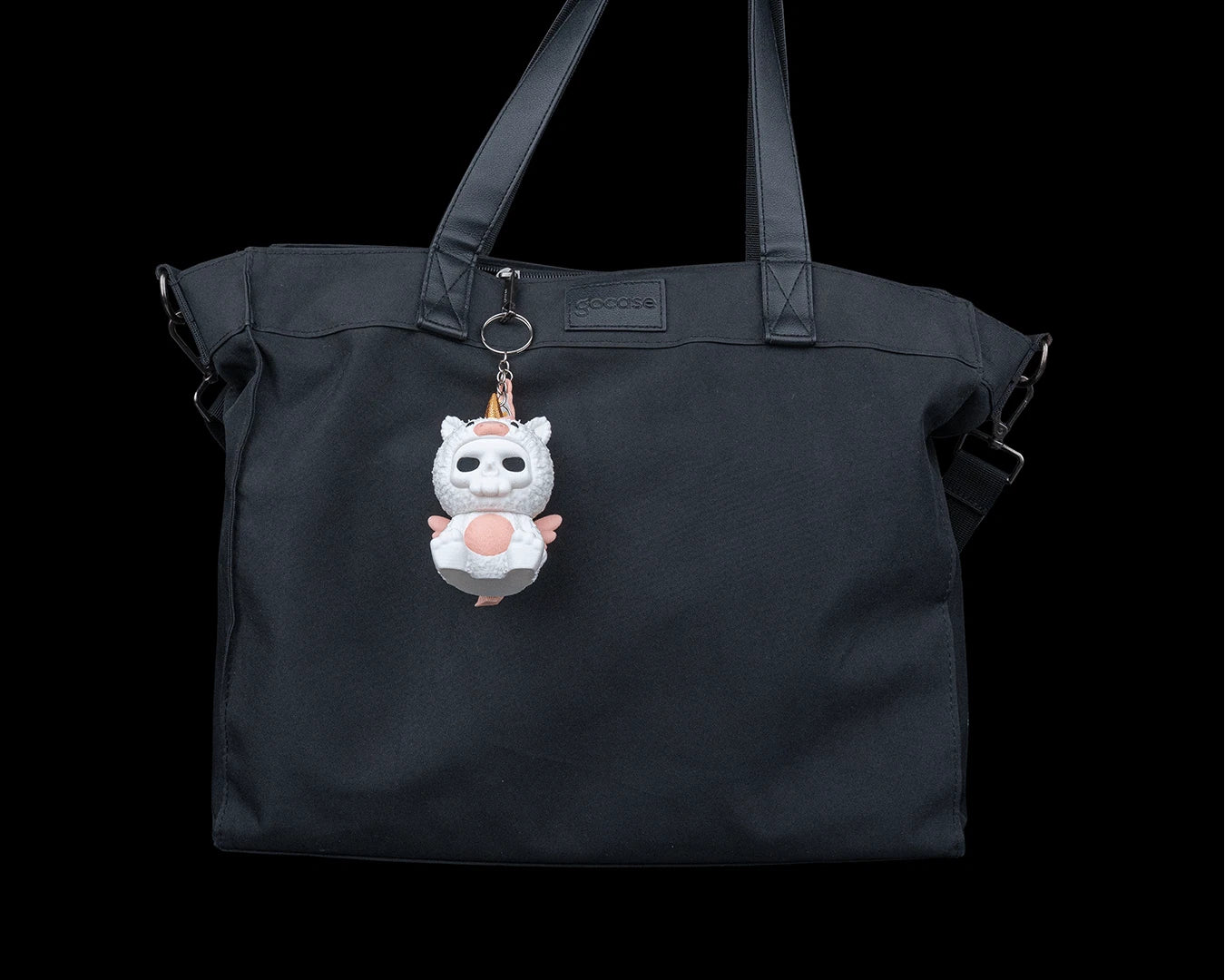 Skubbies "Unna" portachiavi e personaggio da collezione Stampa 3D PLA a colori con catena e anello con moschettone a molla