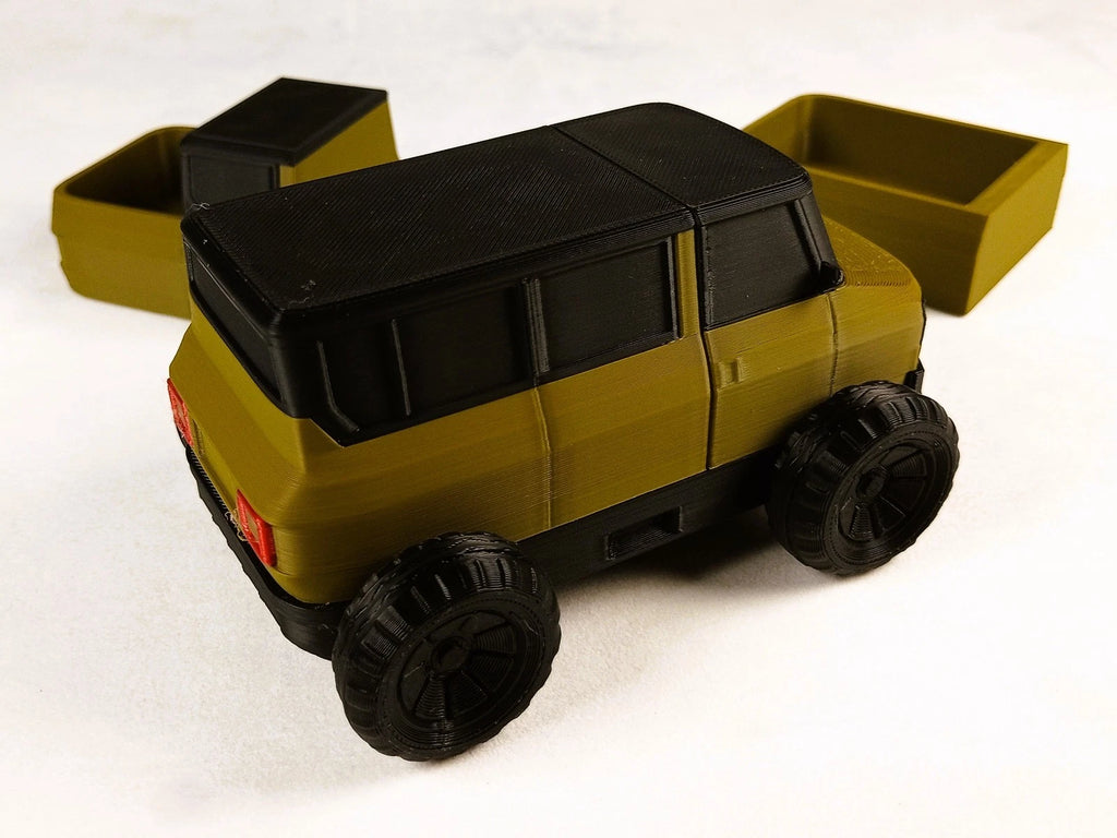 Snap Car Auto Giocattolo 3 in 1 a costruzione magnetica stampa 3d PLA
