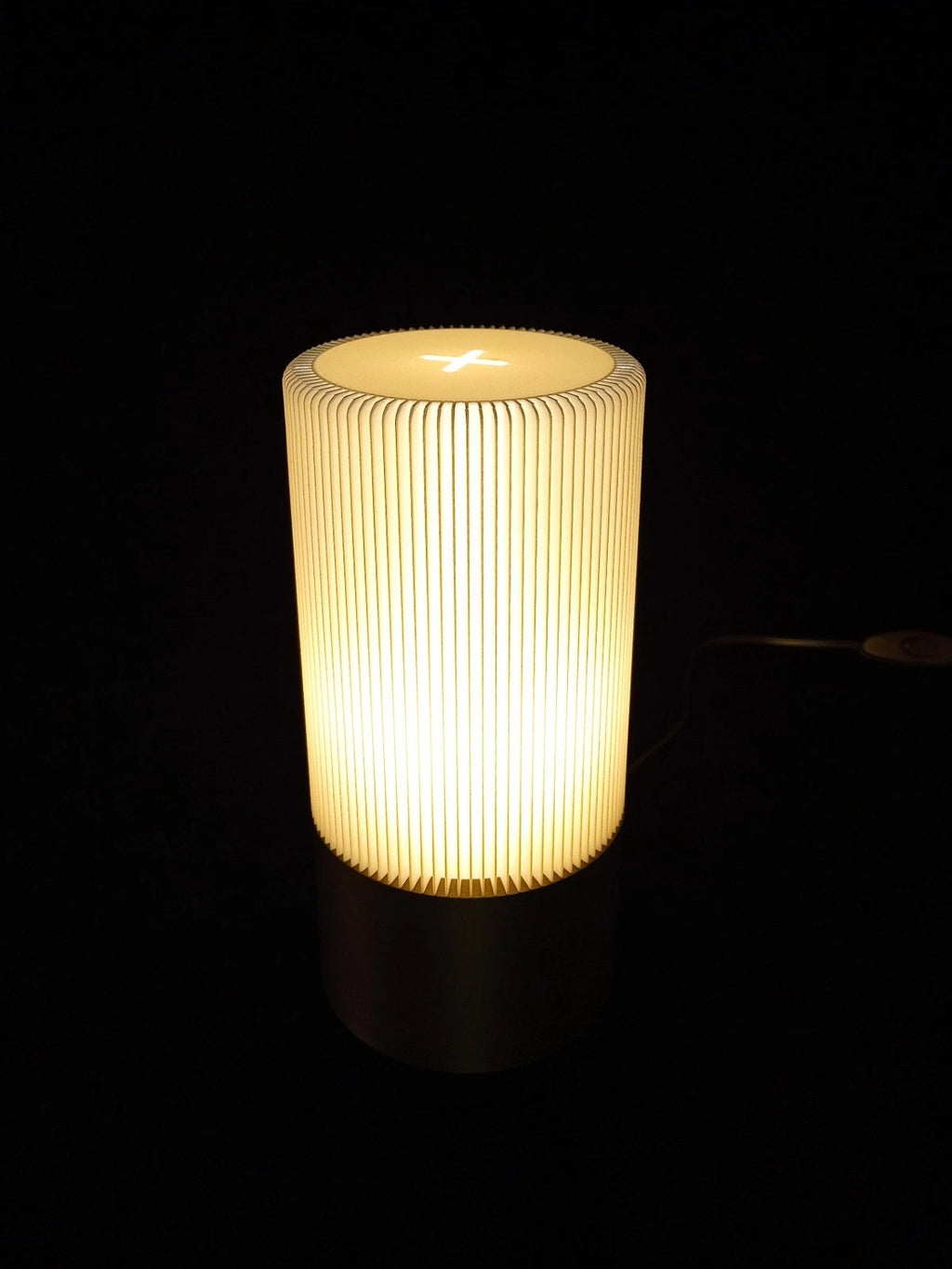 "Forma" Lumaline lampada da tavolo minimal colore bronzo, stampa 3D PLA - PETG