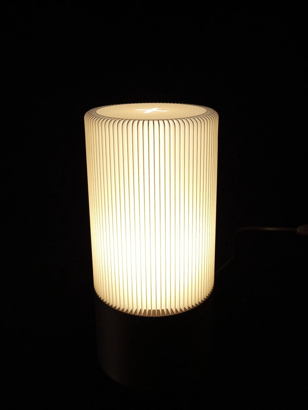 "Forma" Lumaline lampada da tavolo minimal colore bronzo, stampa 3D PLA - PETG