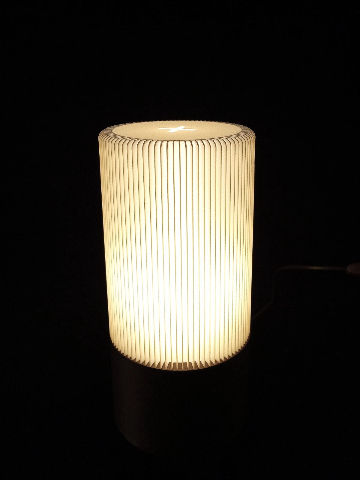 "Forma" Lumaline lampada da tavolo minimal colore bronzo, stampa 3D PLA - PETG