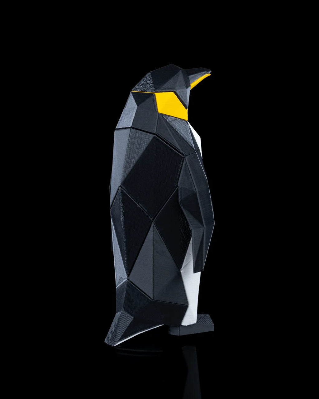 Low Poly Animals, Penguin Pinguino, puzzle 3D magnetico da montare stampa in 3D