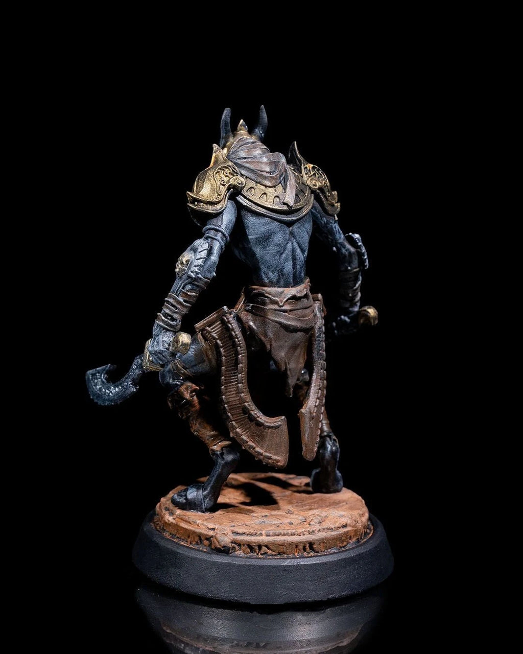 Serie Sands of Time "Jackal Warrior Sword" Action Figure in resina Kit 75 mm stampa 3D resina