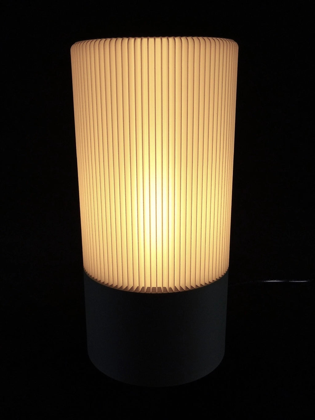 "Forma" Lumaline lampada da tavolo minimal colore grigio, stampa 3D PLA - PETG
