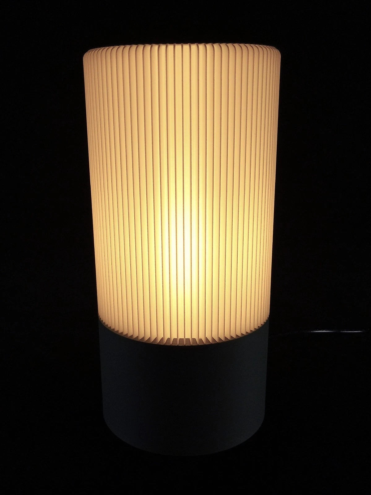 "Forma" Lumaline lampada da tavolo minimal colore grigio, stampa 3D PLA - PETG