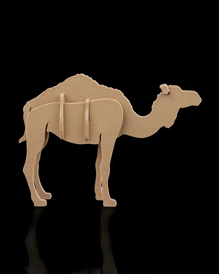 Dromedario kit di montaggio, puzzle a pannelli stampa 3D a colori