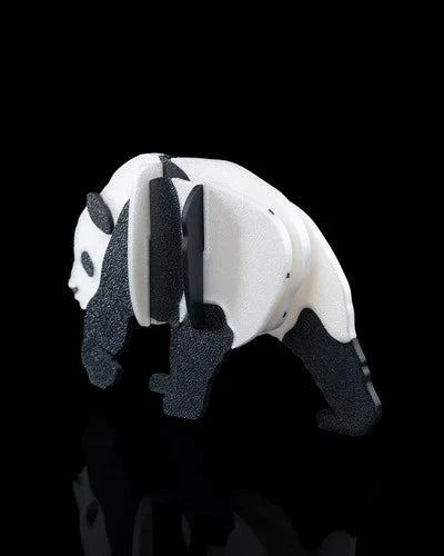 Panda kit card di montaggio, puzzle 3D a pannelli stampa 3D a colori PLA